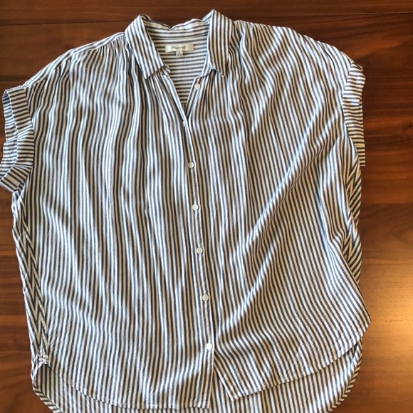Madewell central shirt in Gabriel stripe - Picture 9 of 10